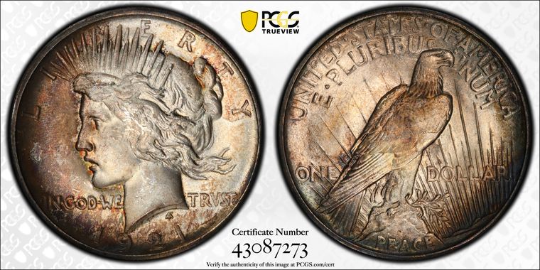 Cert 43087273 - Coin Image