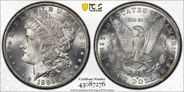 1886-S $1 MS66