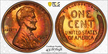 1957 1C PR65RB