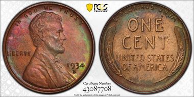 1934-D 1C MS63BN