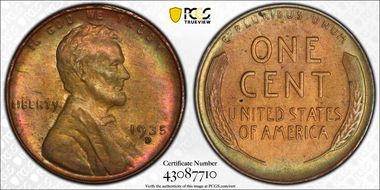 1935-D 1C MS64BN
