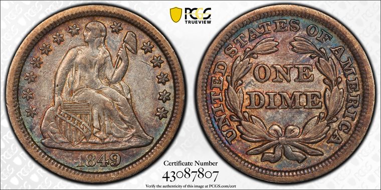 Cert 43087807 - Coin Image