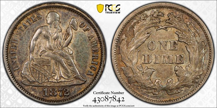 Cert 43087842 - Coin Image