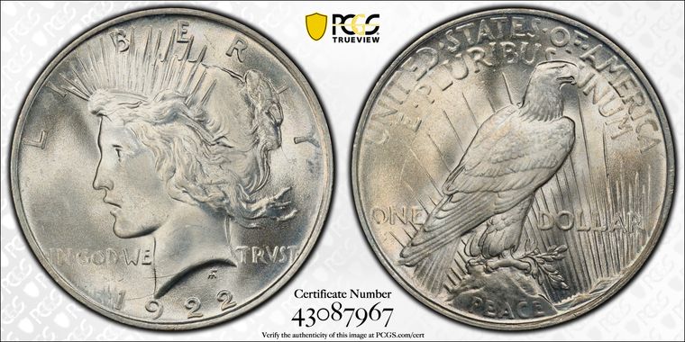 Cert 43087967 - Coin Image