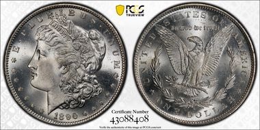 1890-S $1 MS66