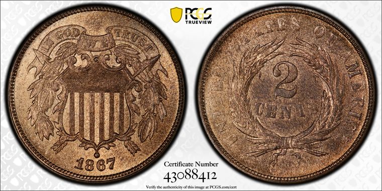 Cert 43088412 - Coin Image