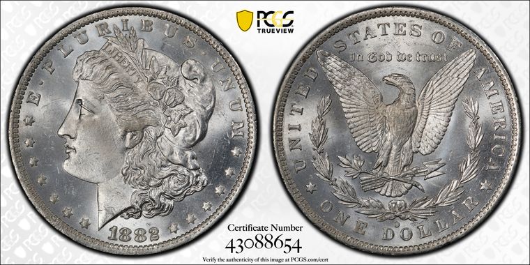 Cert 43088654 - Coin Image