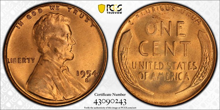 Cert 43090243 - Coin Image