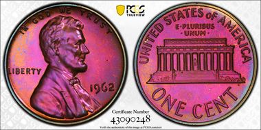 1962 1C PR67BN