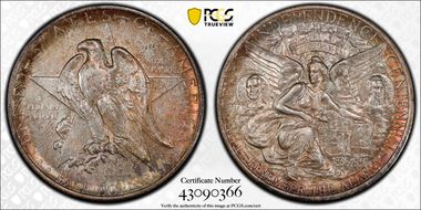 1937-S 50C Texas MS66