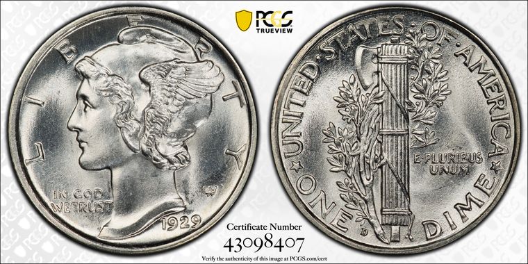 Cert 43098407 - Coin Image