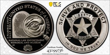 2021-S 50C Nat'l Law Enforcement Mem. PR69DCAM