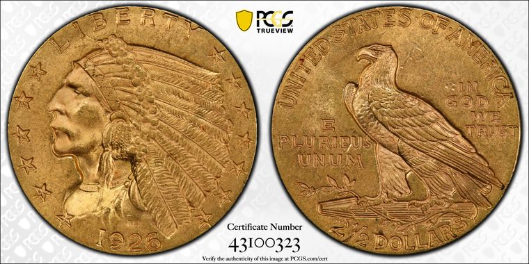 Cert 43100323 - Coin Image