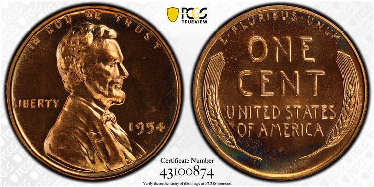 Cert 43100874 - Coin Image