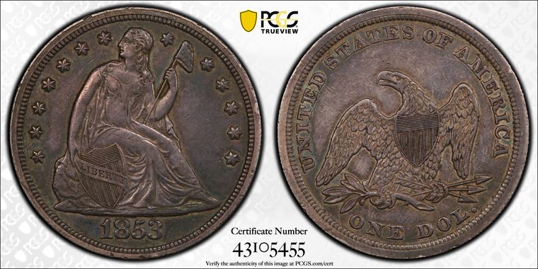 Cert 43105455 - Coin Image