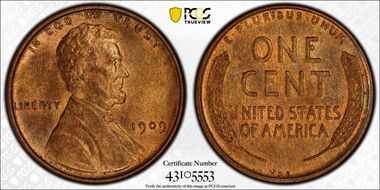 1909 VDB 1C MS65RB