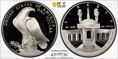 1984-S $1 Olympic PR69DCAM