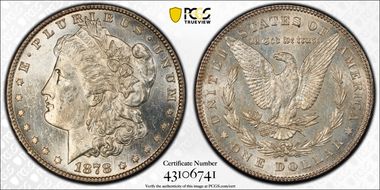 1878-S $1 MS61