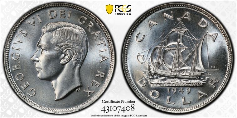 Cert 43107408 - Coin Image