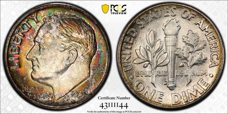 Cert 43111144 - Coin Image