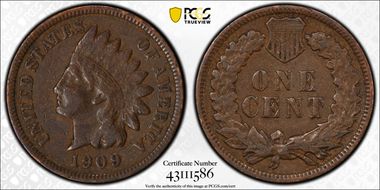 1909 1C Indian VF30BN