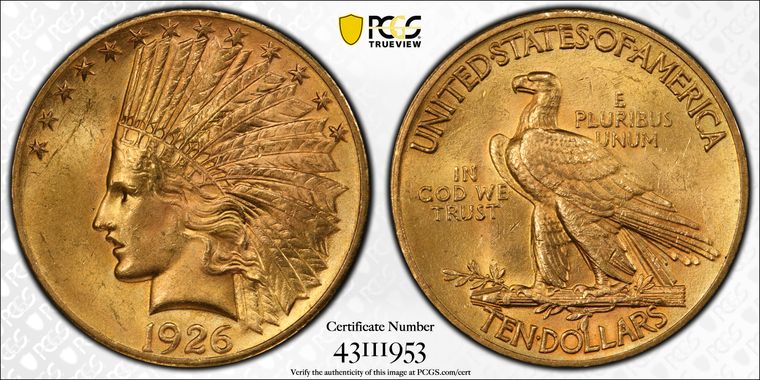 Cert 43111953 - Coin Image