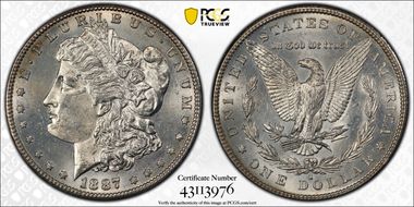 1887-S $1 N1