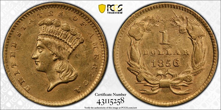 Cert 43115258 - Coin Image