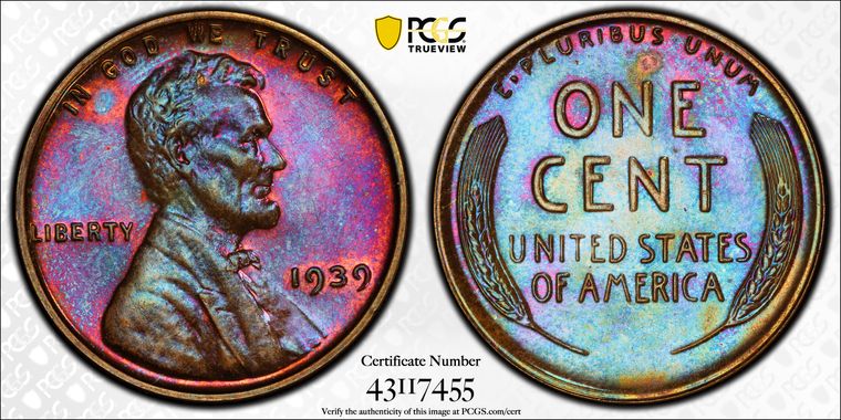 Cert 43117455 - Coin Image