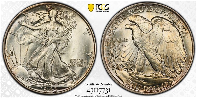 Cert 43117731 - Coin Image