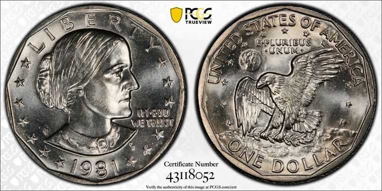 Cert 43118052 - Coin Image