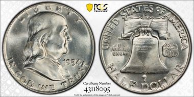 1954-D 50C MS65FBL