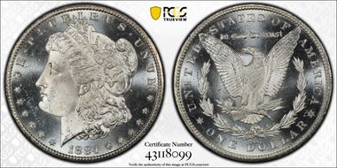 1884-CC $1 MS65PL