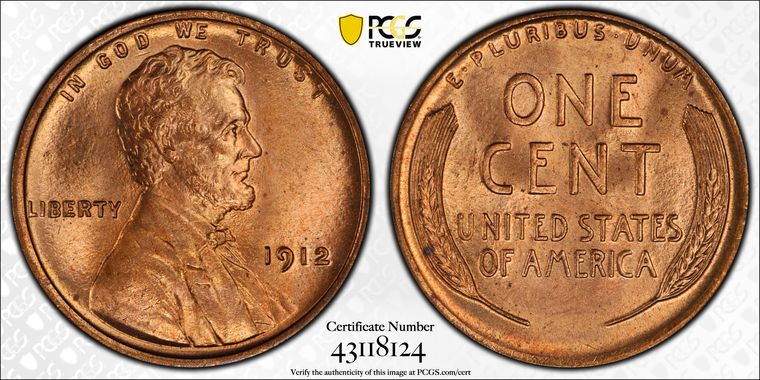 Cert 43118124 - Coin Image