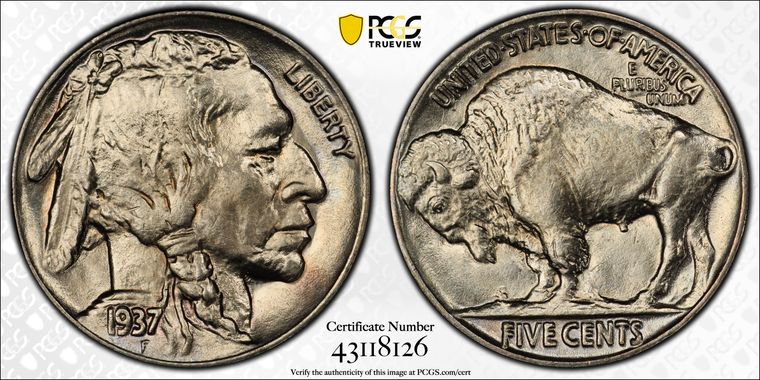 Cert 43118126 - Coin Image