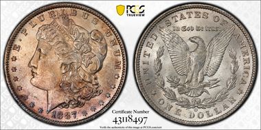 1887-O $1 MS63