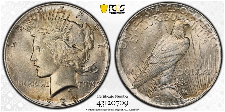 Cert 43120709 - Coin Image