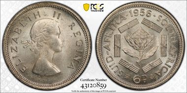 1956 6D MS64+