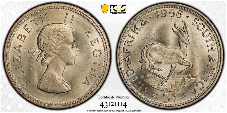 Cert 43121114 - Coin Image