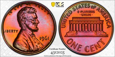 1961 1C PR67RB