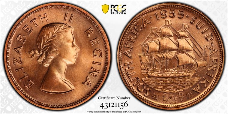 Cert 43121156 - Coin Image