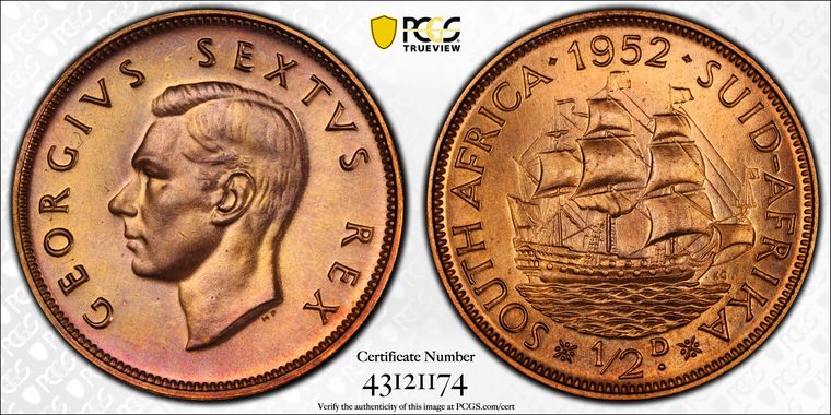 Cert 43121174 - Coin Image