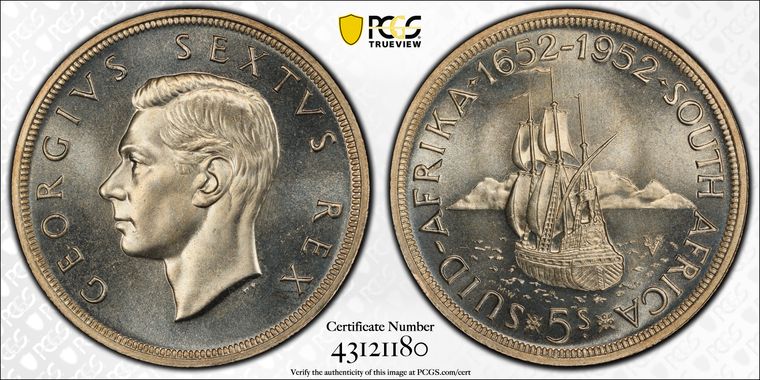 Cert 43121180 - Coin Image