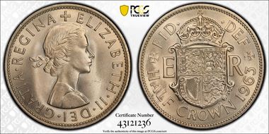 1963 1/2 Cr S-4145 MS65