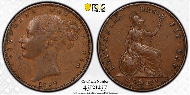 Cert 43121237 - Coin Image