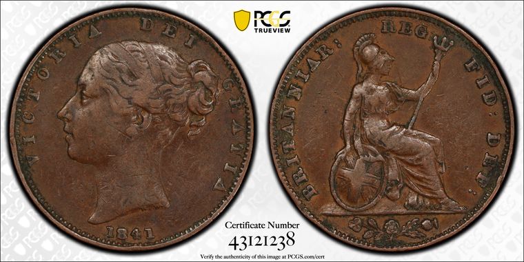 Cert 43121238 - Coin Image