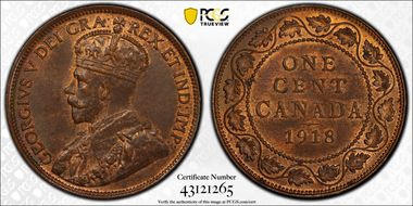 1918 1C MS64BN