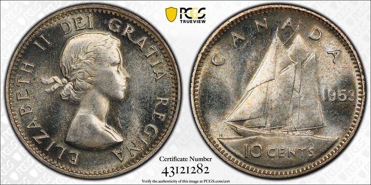 Cert 43121282 - Coin Image