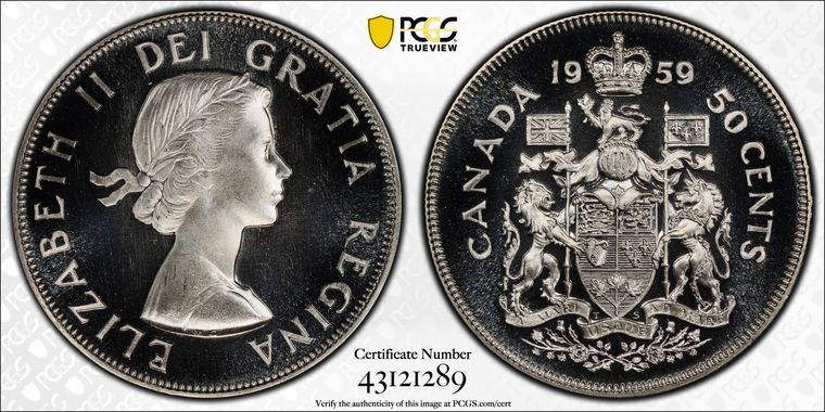 Cert 43121289 - Coin Image