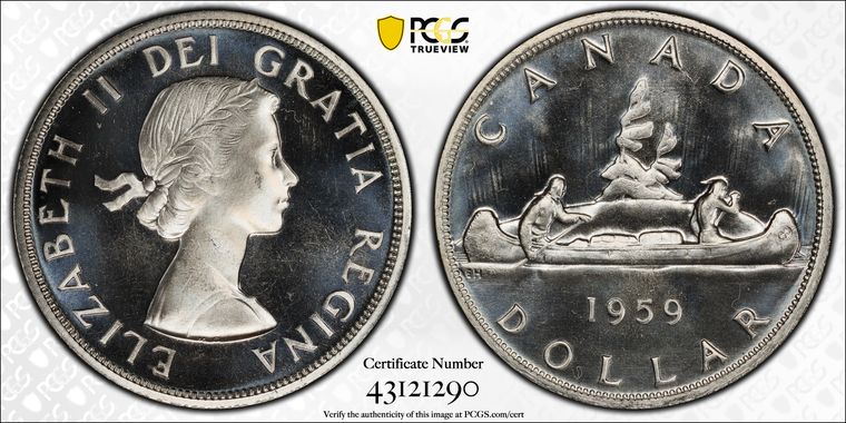 Cert 43121290 - Coin Image